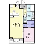 ワレア ハレの間取り画像