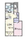 ハイペアーの間取り画像