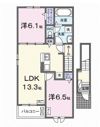 ブランシュ ネージュ イーストの間取り画像