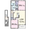 ベルカレントⅡの間取り画像