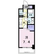 ルーカス 武之橋の間取り画像