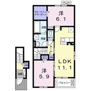 サンコウレジデンスBの間取り画像