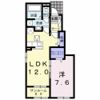 ロータス北泉1の間取り画像