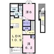 ロータス北泉4の間取り画像