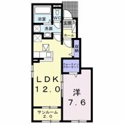 ロータス北泉5の間取り画像