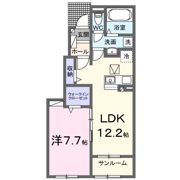 アスパイアリングCの間取り画像