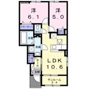 マイグラン城西の間取り画像