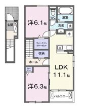 プラシード・カーサの間取り画像