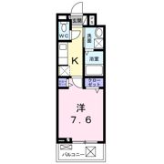 セレーノ東生駒Cの間取り画像