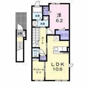 サウス フィオーレ美咲の間取り画像