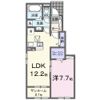 ロゼア Ⅱの間取り画像