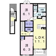 アルバ御影の間取り画像