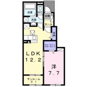プリメゾン ヴィラージュⅠの間取り画像