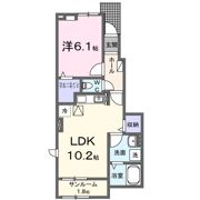 アヴニールAの間取り画像