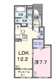 シェル クレールの間取り画像