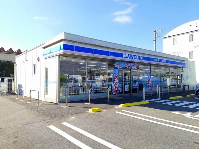 近くのローソン 岡崎柳ケ坪店まで650m（徒歩9分）