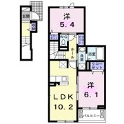 キングダムⅡの間取り画像