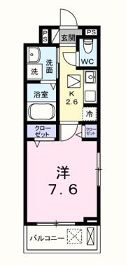 フットヒルズ Mの間取り画像