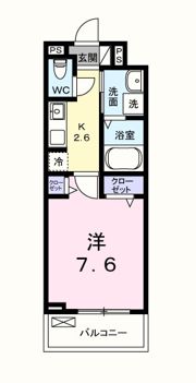 フットヒルズ Mの間取り画像