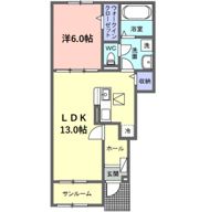 サニーセトル拾弐号館の間取り画像