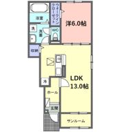 サニーセトル拾弐号館の間取り画像