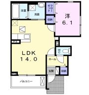 メゾン・ファミーユの間取り画像