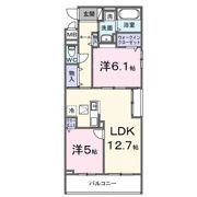 ノルド フィウーメの間取り画像