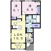 ベルデ・Sの間取り画像
