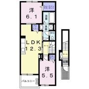 エムズエールの間取り画像