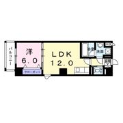 プナホウ ウエストの間取り画像