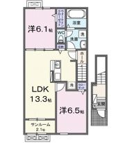 ジラソーレの間取り画像