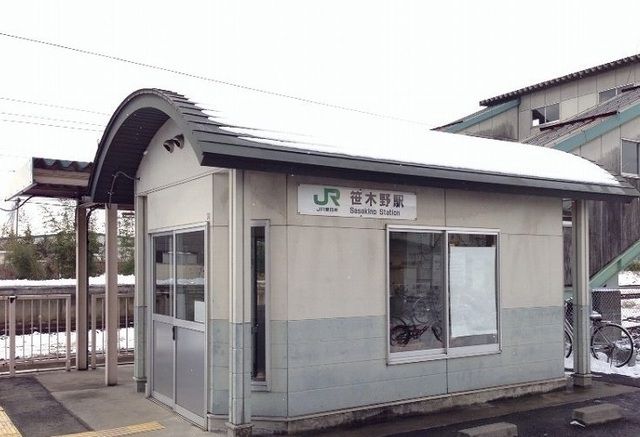 近くのＪＲ奥羽本線　笹木野駅まで700m（徒歩9分）