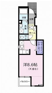 イリゼⅡの間取り画像