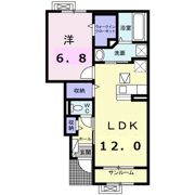 ブライト スクエアⅢの間取り画像