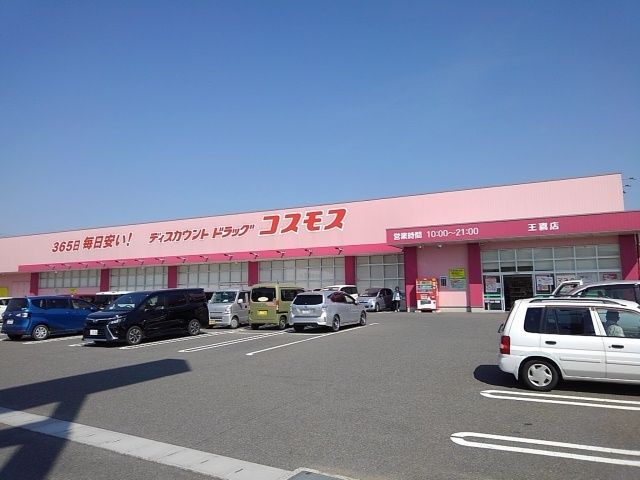 近くのドラッグストアまで1,100m（徒歩14分）