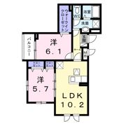 フォレスト クレーンの間取り画像