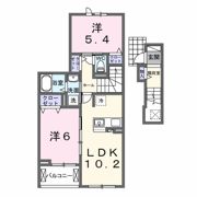 ホグワーツAの間取り画像