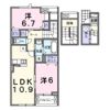 ホグワーツAの間取り画像