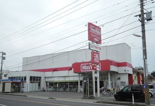 近くのマックスバリュ北園店まで650m（徒歩9分）