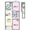 シェリル Mの間取り画像