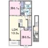 セザーノ Ⅰの間取り画像