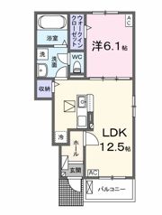 サン＆ムーン Ⅱの間取り画像