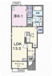 ジュピターⅡの間取り画像