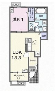 ジュピターⅡの間取り画像