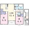 パラドールⅡの間取り画像