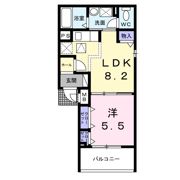 アルモニー大淀Ⅱの間取り画像