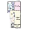 PENNY LANE E81の間取り画像
