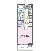 ブルーメAの間取り画像
