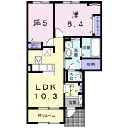 メゾン・ド・ボヌールの間取り画像