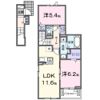 レアージュの間取り画像